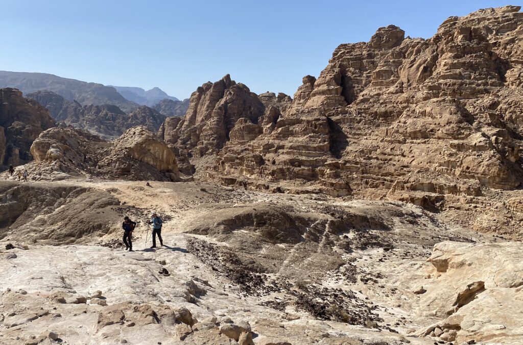 Dans le désert du Wadi Rum, Jordanie
