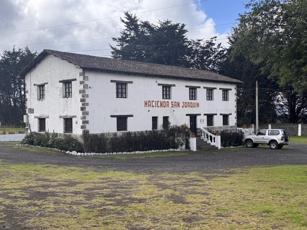 L'auberge San Joachim, Équateur