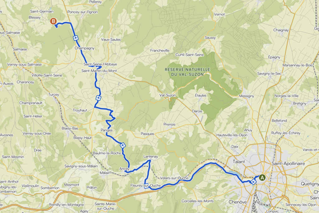 La Seine à vélo, prologue