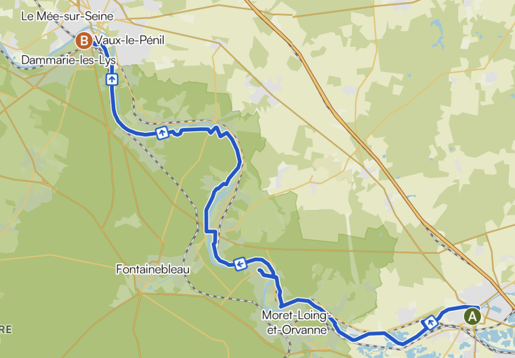 La Seine à vélo, étape 6