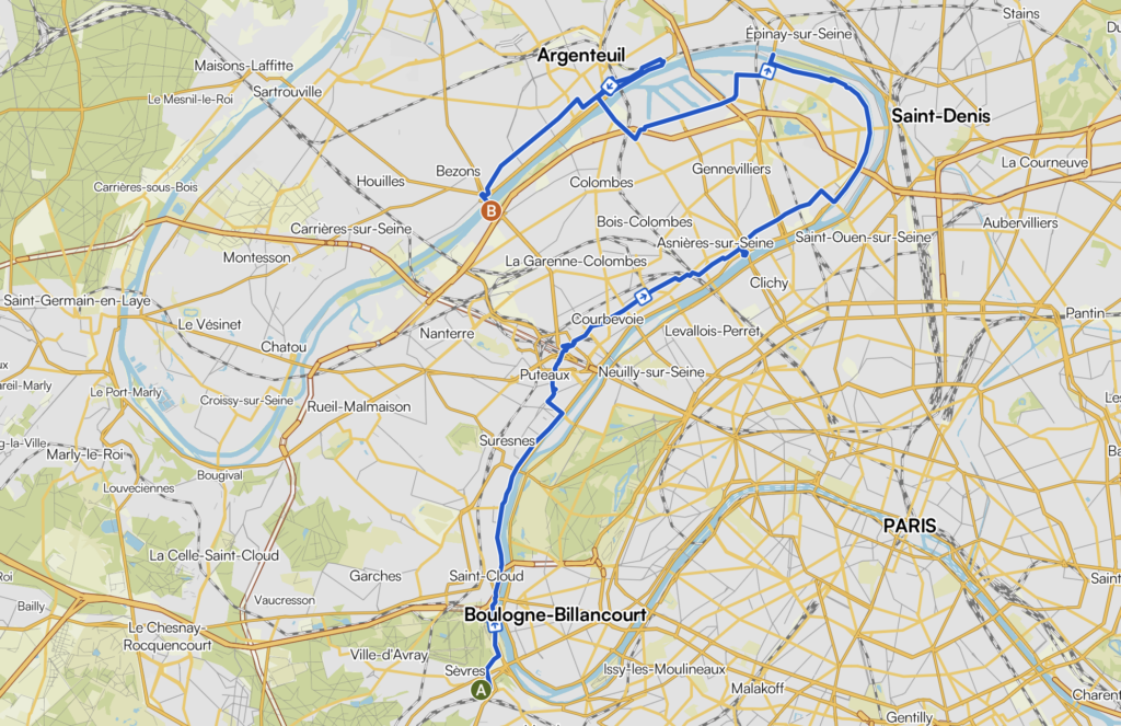 La Seine à vélo, étape 10