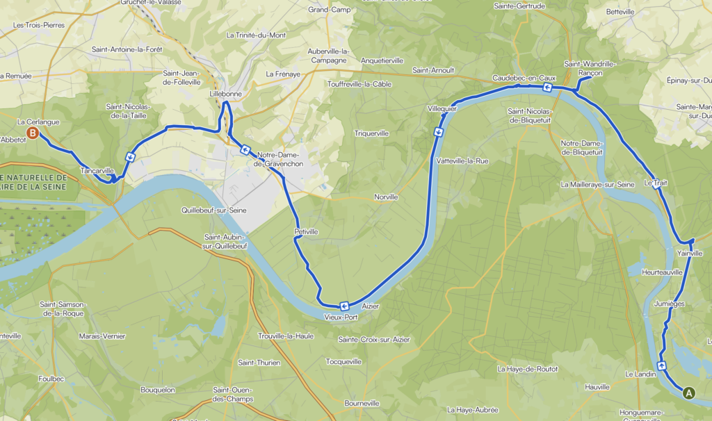 La Seine à vélo, étape 17