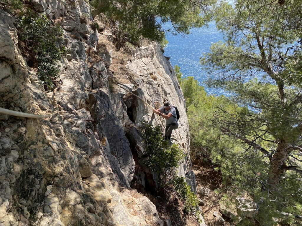 La corniche du Pêcheur, Calanques de Marseille