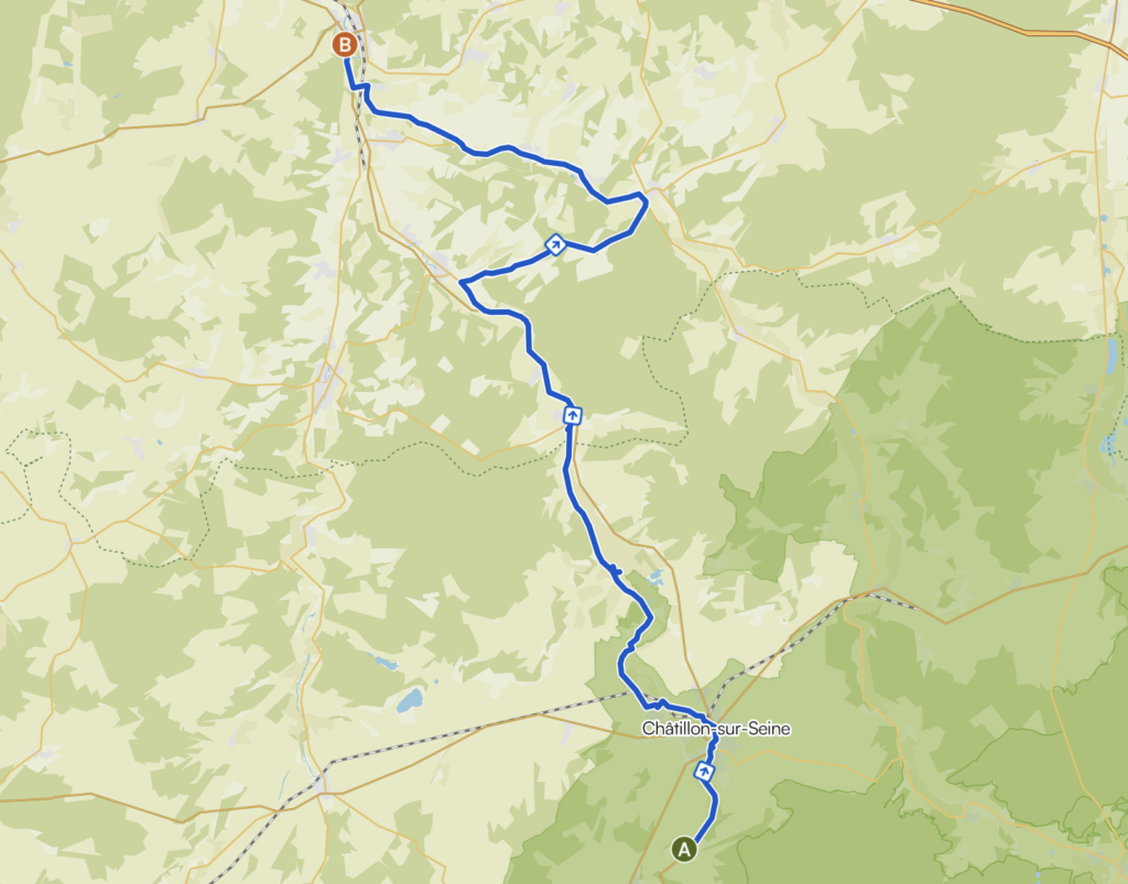 La Seine à vélo, étape 2