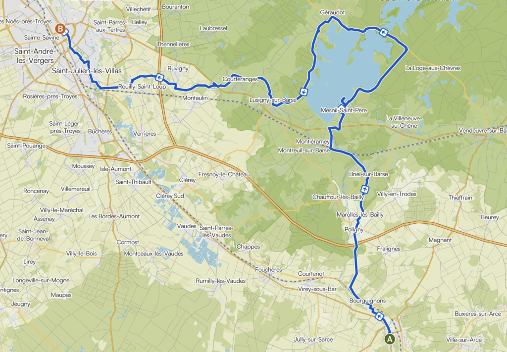 La Seine à vélo étape 3