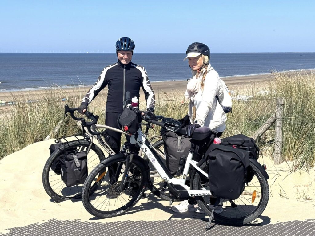 La plage de Zandvoort (Pays-Bas)