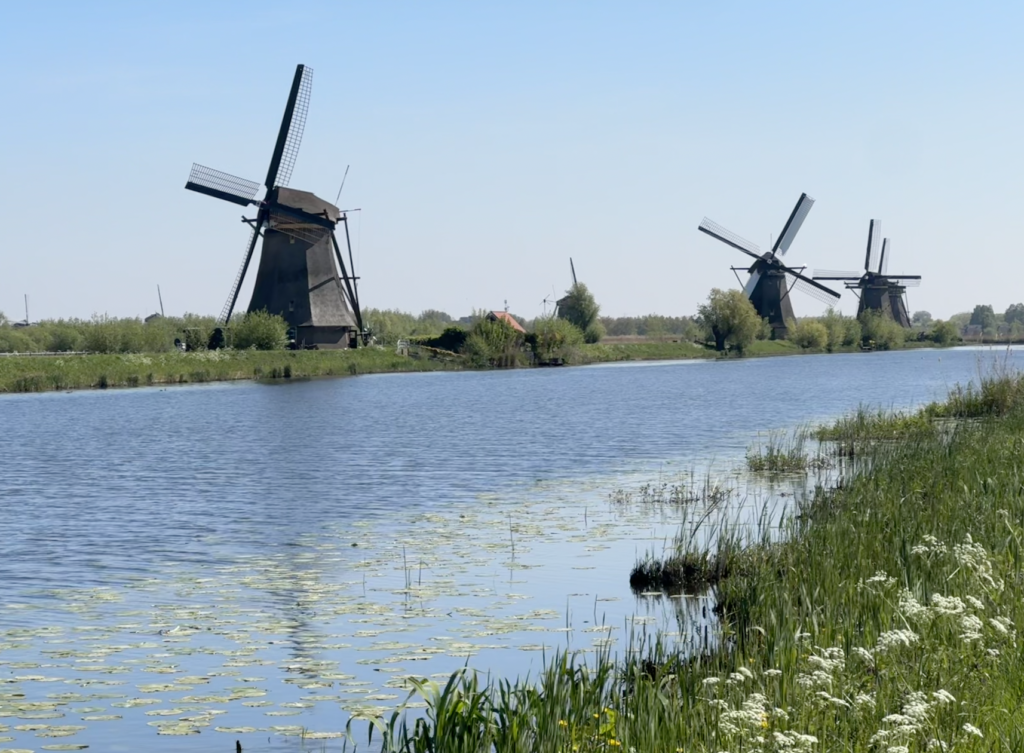Les moulins de Kinderdjik, Pays-Bas