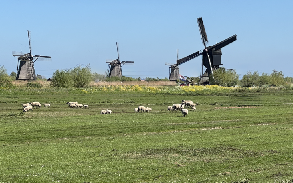 Les moulins de Kinderdjik, Pays-Bas