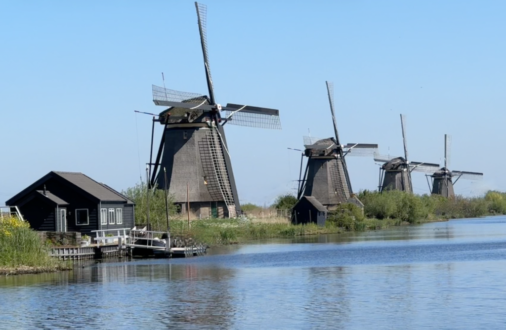 Les moulins de Kinderdjik, Pays-Bas