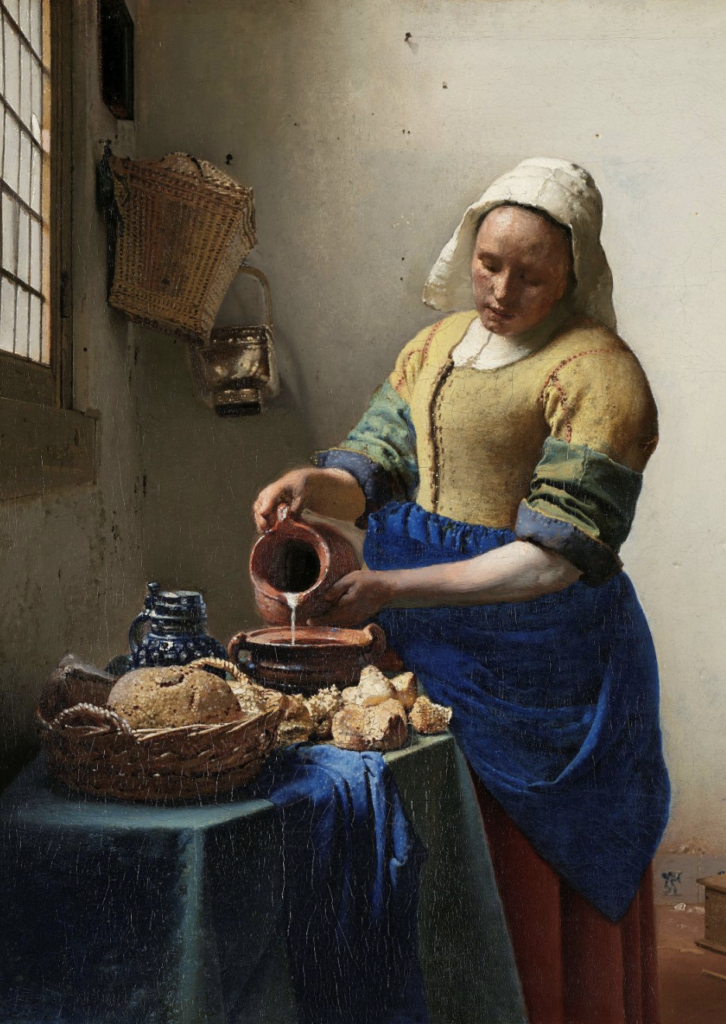 La Laitière, de Vermeer