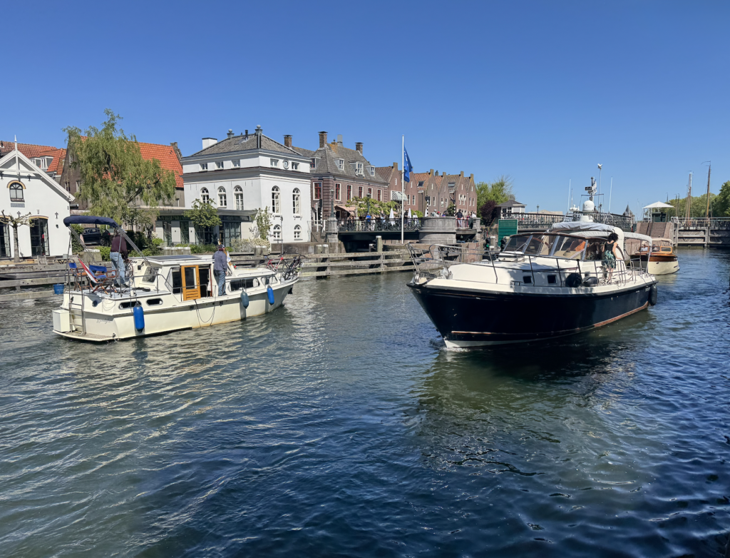 L'écluse de Muiden, Pays-Bas