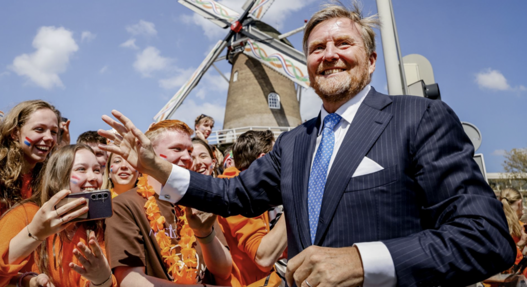 Willem-Alexander à Dokkum, Pays-Bas