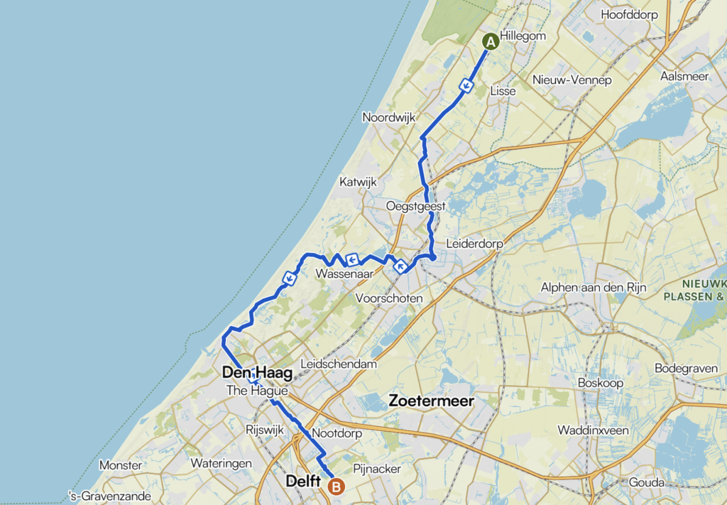 Les Pays-Bas à vélo - étape 2