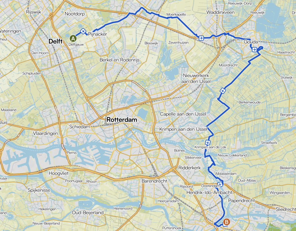 Les Pays-Bas à vélo - étape 3
