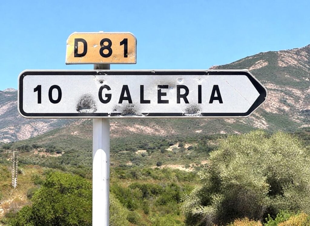 Panneau Galeria, Haute-Corse