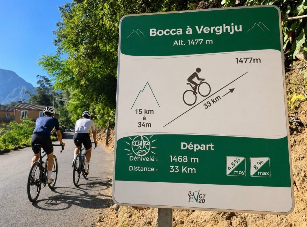 Ascension du col de Vergio, Haute-Corse
