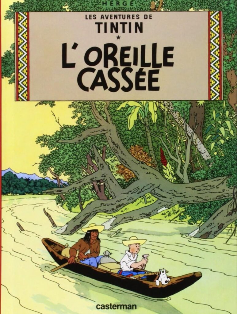 Tintin, l'Oreille cassée