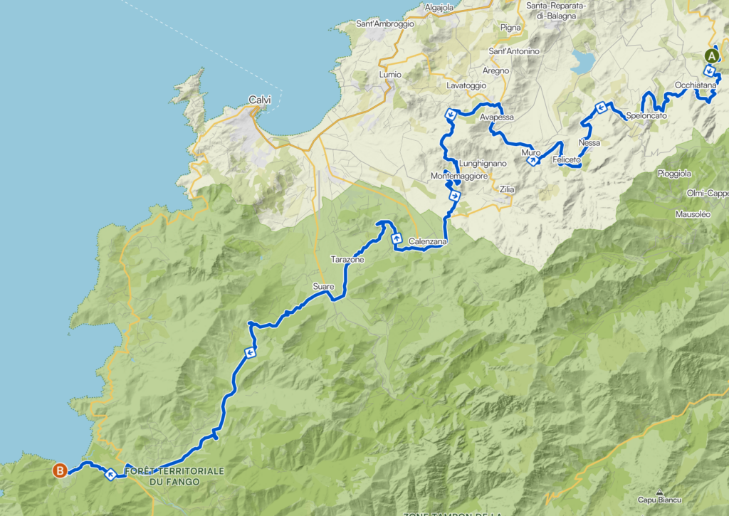 Carte étape 4 GT 20