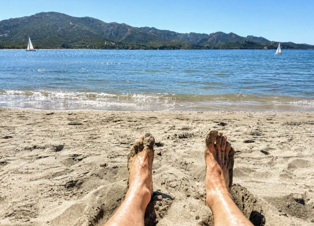 La plage de Saint-Florent, Haute-Corse
