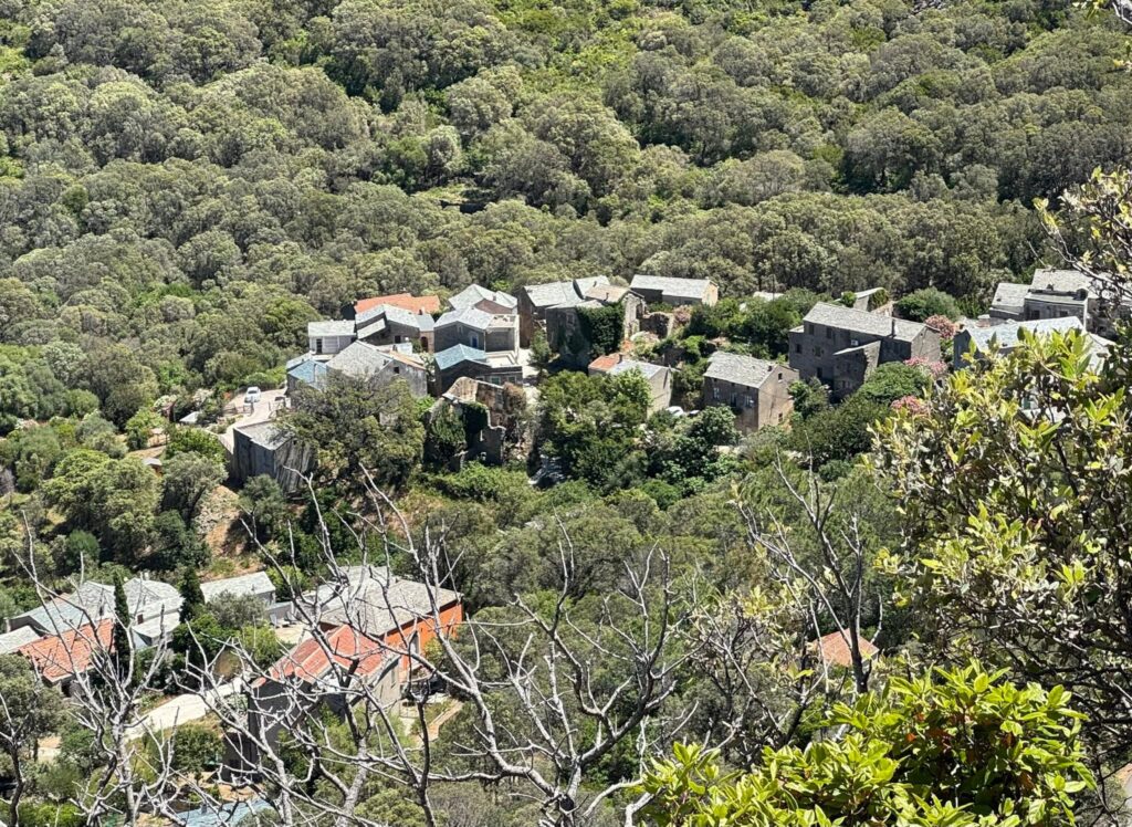Le village d'Ersa, étape 1 GT 20