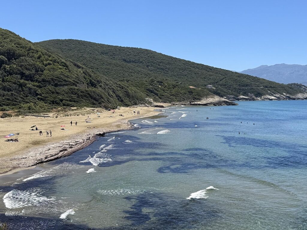 Plage de Farinole, Haute-Corse