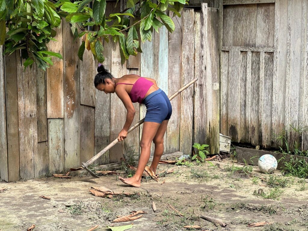 Dans la forêt amazonienne, Brésil