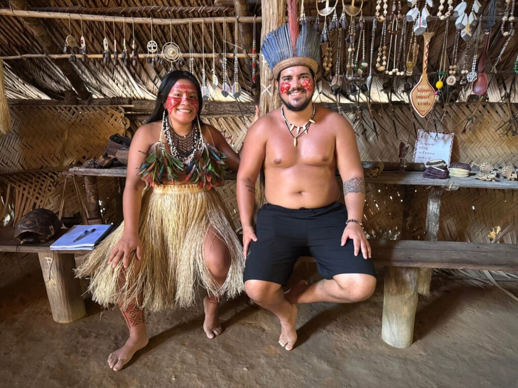 Couple Tribu Tatuyo, Brésil