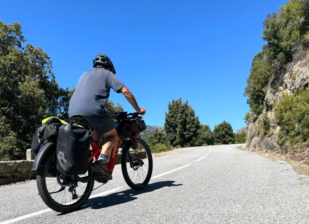 Ascension du col de Vergio, Corse