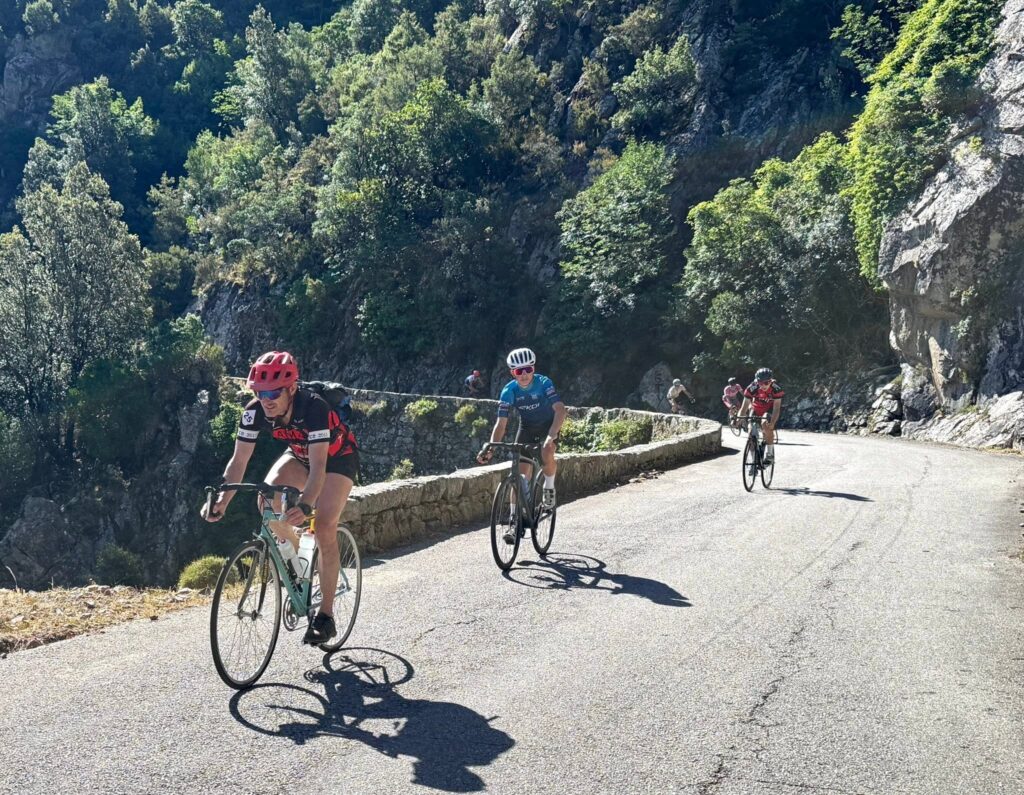Ascension du col de Vergio, Corse