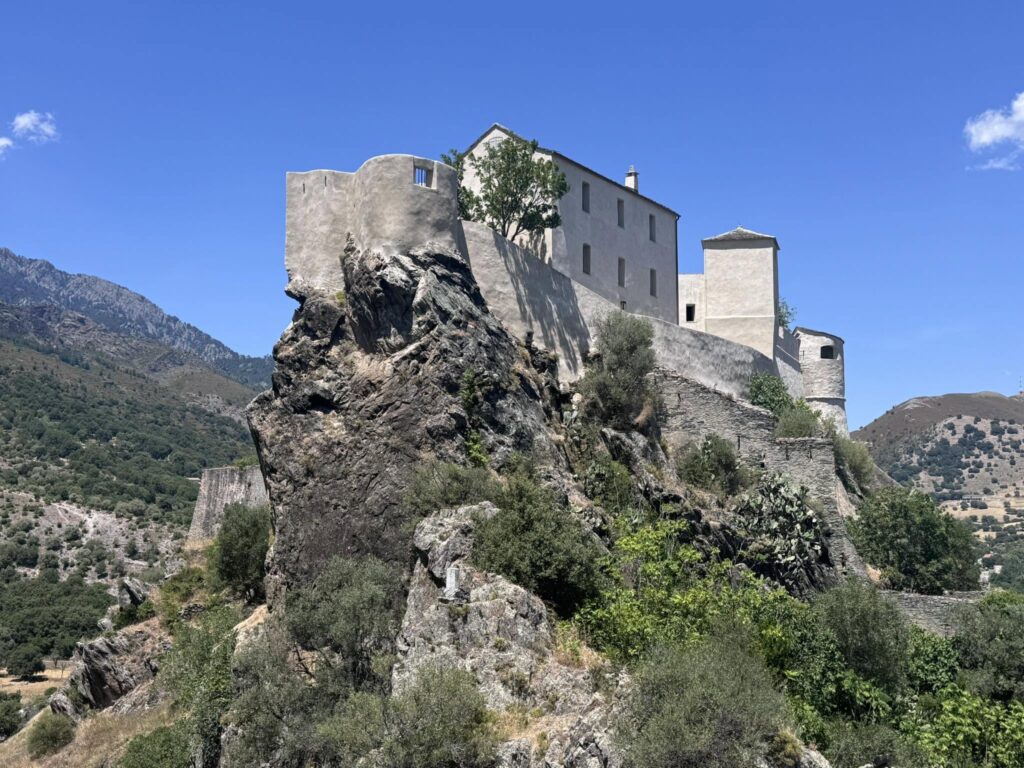 La citadelle de Corte, Corse