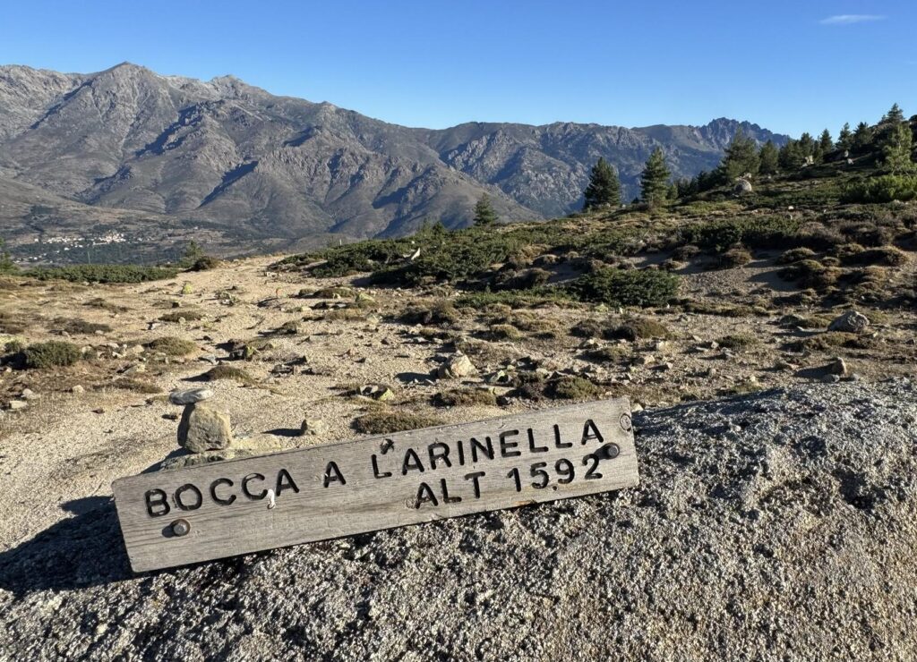 Col de l'Arinella, Mare a Mare Nord, Corse