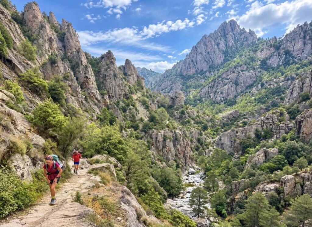 Dans la vallée du Tavignanu, Corse