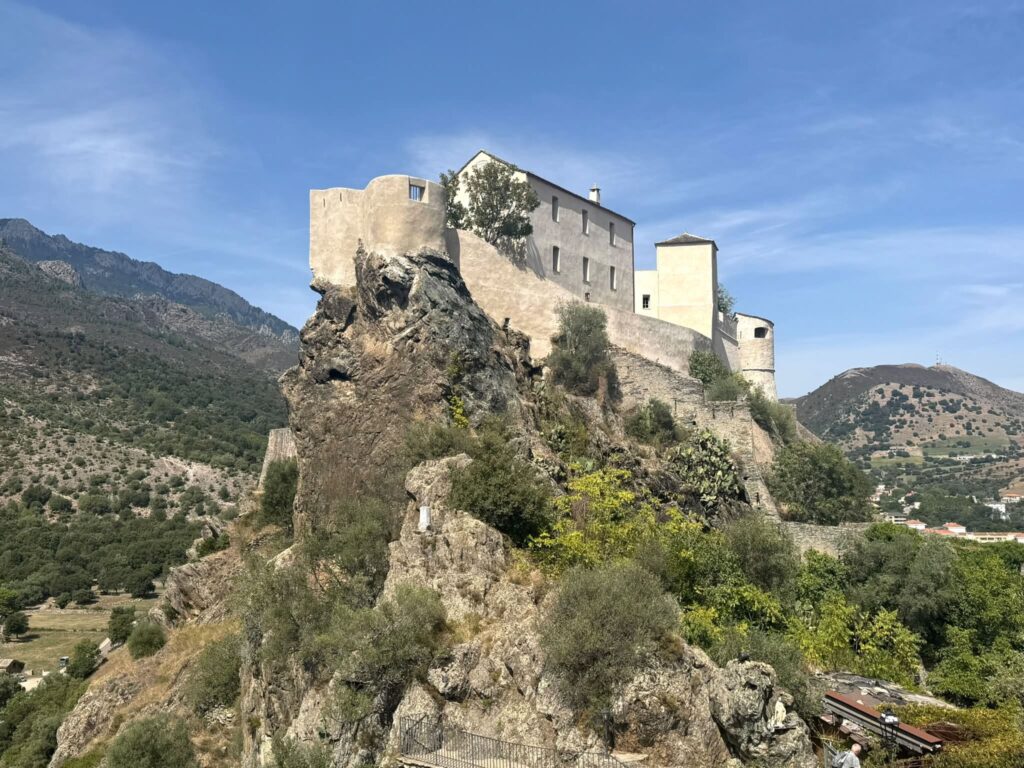 La citadelle de Corte, Corse